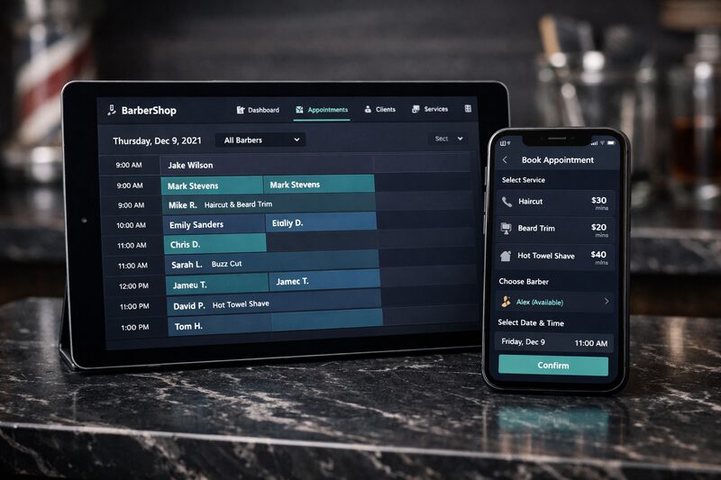 PowrHQ — Barbershop and Salon Management Software